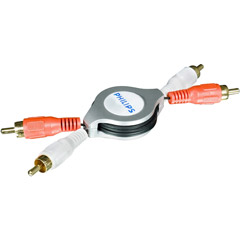 DVDP06 - Retractable Stereo Audio Cable