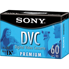 DVM-60 PR - Premium-Grade miniDV Videocassette