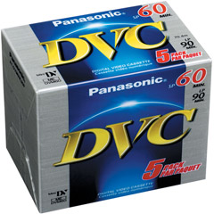 DVM-60EJ/5P - miniDV Videocassette