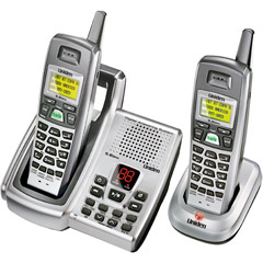 DXAI5688-2 - Cordless Extended Range Telephone with Answering System and Call Waiting/Caller ID