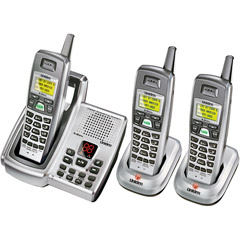 DXAI5688-3 - Cordless Extended Range Telephone with Answering System and Call Waiting/Caller ID