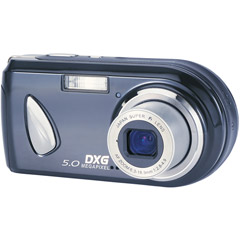 DXG-518B - 5.0 MegaPixel Camera with 3x Optical Zoom and 2'' LCD