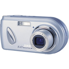 DXG-518S - 5.0MP Camera with 3x Optical Zoom and 2'' LCD
