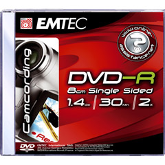EKOVPR1452SLN - 2x Write-Once Camcorder DVD-R mini