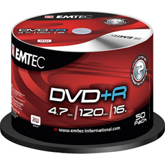 EKOVPR475016CB - 16x Write-Once DVD+R