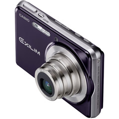 EX-S770BLU - 7.2MP Ultra-Slim Camera with 3x Optical Zoom and Super Bright 2.8'' Wide-Format LCD