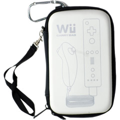 EZW113 - Carabiner Hard Carry Case for Nintendo Wii