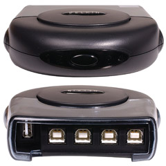 F1U200V - 4-Port USB Switch