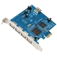 f5u252 - USB 2.0 5-Port Express PCI Card