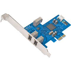 F5U504 - 3-Port FireWire PCI Express Card