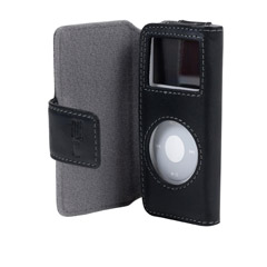 F8Z058 - Leather Folio Case for nano 1G/2G