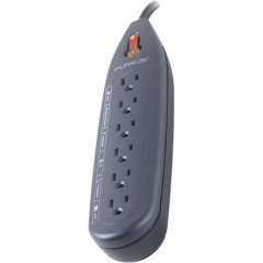 F9A600fc08 - 6-Outlet PureAV Home Theater Surge Protector by Belkin