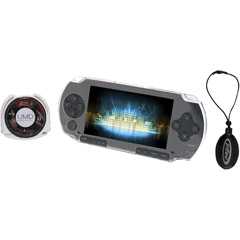 G6741 - Clear Cover with Game Jackets for PSP