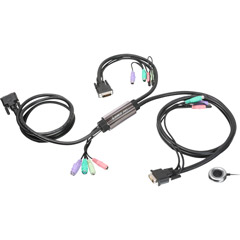 GCS92 - MiniView Micro DVI PS/2 KVM Switch