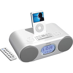 GR-7IW - Clock Radio with iPod Dock