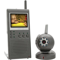 GX5201 - Wireless Handheld Color Video Baby Monitor with 2.5'' LCD and IR Camera