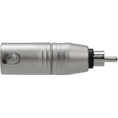 GXR-135 - XLR Male to RCA Male Adapter