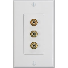 HFW-COMP - Component AV Wallplate