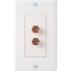 HFW-WP1 - Speaker Connection Wallplate