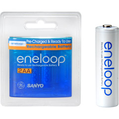 HR3UTG2BP - AA eneloop Precharged NiMH Battery Retail Packs