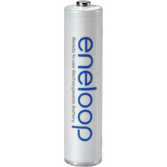 HR4UTG4BP - AAA eneloop Precharged NiMH Battery Retail Packs