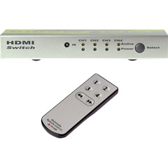 HS4 - HDMI Switcher 4 Input 1 Output