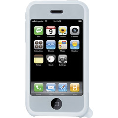 I145-WHT - Silicone Case for iPhone