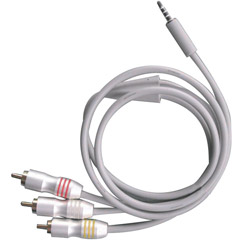 I3RCA35V - 3.5mm Plug to RCA/Video Cable