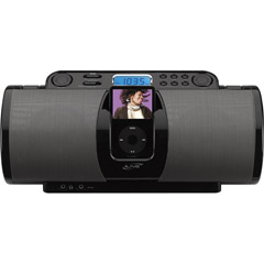 IB-R3807B - Portable Docking System for iPod with AM/FM Radio