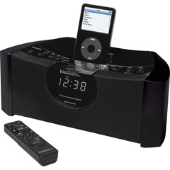 IC200BK - Clock Radio with SmartSet and iPod Dock