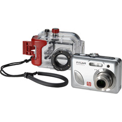 IC600 - 6.0MP Underwater Digital Camera with 3x Optical Zoom and 2.4'' LCD