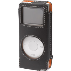 ICN-1 - Black Leather Case for iPod