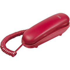 JTP33-RED - Fashionable Slimline Corded Telephone