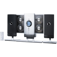 JX-CD8700 - 4-CD Vertical Loading Hi-Fi System