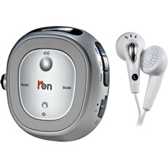 JX-M21WHT - Portable FM Digital Scan Radio