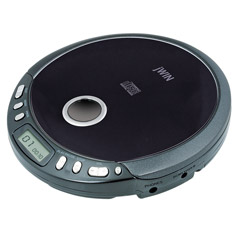 JXC-D335BLK - Slim Personal CD Player