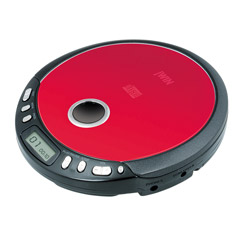 JXC-D335RED - Slim Personal CD Player