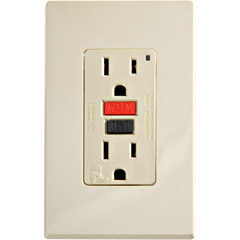 L03-07599-RPA - Monochomatic GFCI Receptacle