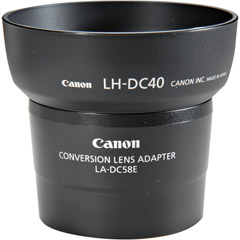LAH-DC20 - LA-DC58E Lens Adapter and Hood Set