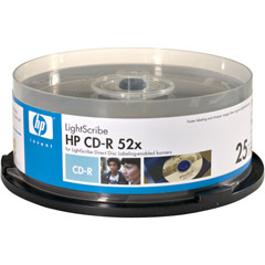 LCR00041M - 52x Write-Once CD-R Spindle with Lightscribe Technology