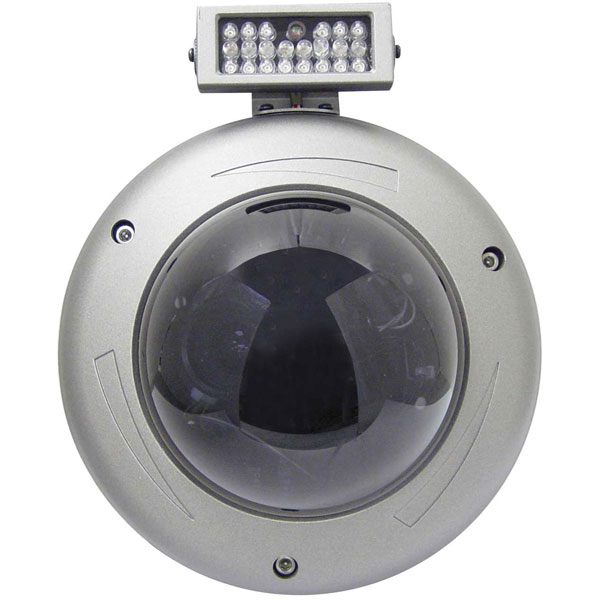 LEDOME - Color Weather-Proof Day/Night Dome Camera with External IR LEDs