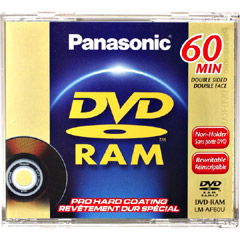 LM-AF60U - 8cm Double-Layer DVD-RAM for Camcorders
