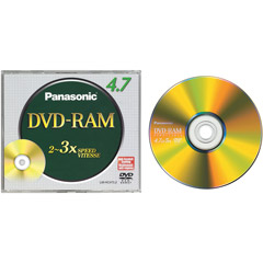 LM-HC47LU - Rewritable Single Sided DVD-RAM Disc