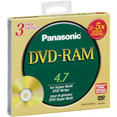 LM-HC47ME - Rewritable Single Sided DVD-RAM Disc