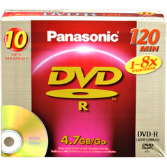 LM-RF120MU10 - Write-Once DVD-R Disc