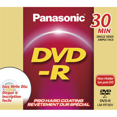 LM-RF30V - 8cm Write-Once DVD-R for Camcorders