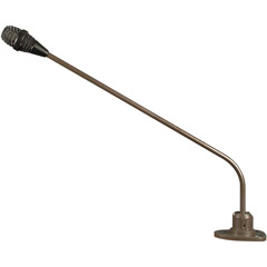 LM201P - Supercardiod Solid Gooseneck Lectern Microphone w/Ball Joint Shock Mount