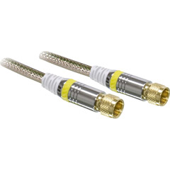 M62780 - RG6 Coaxial Cable with F Connectors