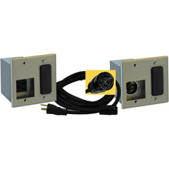 MIW-POWERKIT-MOB - Pro AC Power Installation/Filter Kit With Metal Outlet Boxes