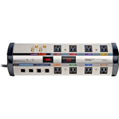 MP-HTS1000MKIII - 8-Outlet PowerCenter Surge Suppressor with Coax and DSL/LAN Protection